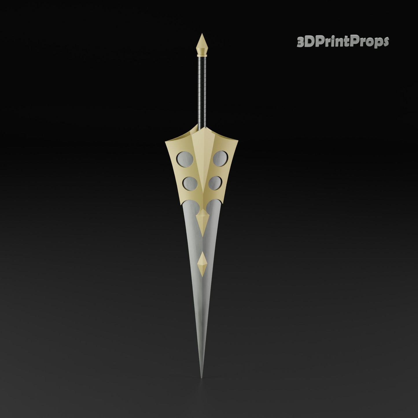 The Exiled Heavy Knight Sword Prop 3D Print STL File Model
