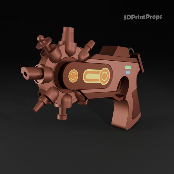 Gifts for 3D printing enthusiasts: Rick and Morty prop gun files