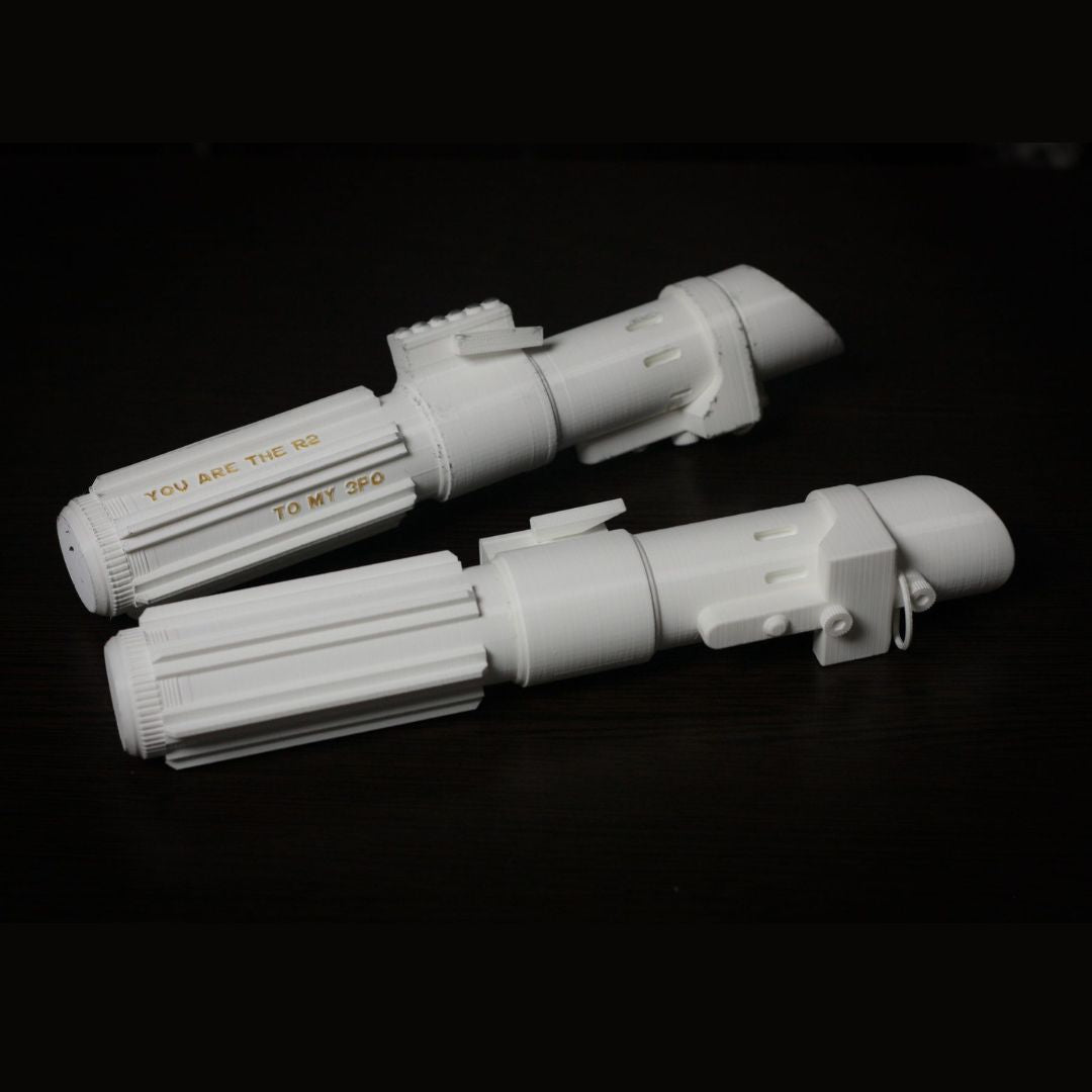 Star Wars Inspired Bridal Bouquet Holder | Pure White \ White Vintage \ Beige "antique" Bouquet Holder