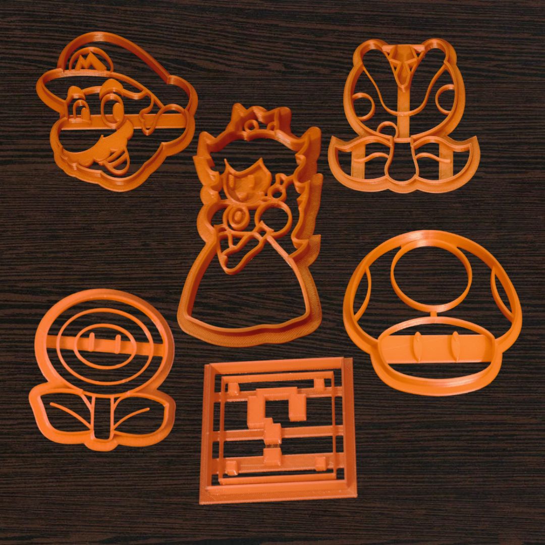 Super Mario Cookie Cutters set