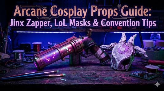 Arcane Cosplay Props Guide: Jinx Zapper, LoL Masks & Convention Tips