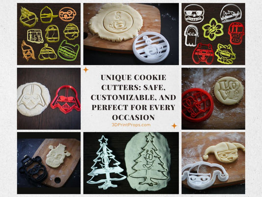 Unique Cookie Cutters: Safe, Customizable, and Perfect for Every Occasion