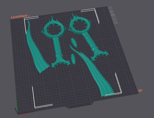 Preview: Current Work in Progress – Anime and Video Game Weapons - 3DPrintProps