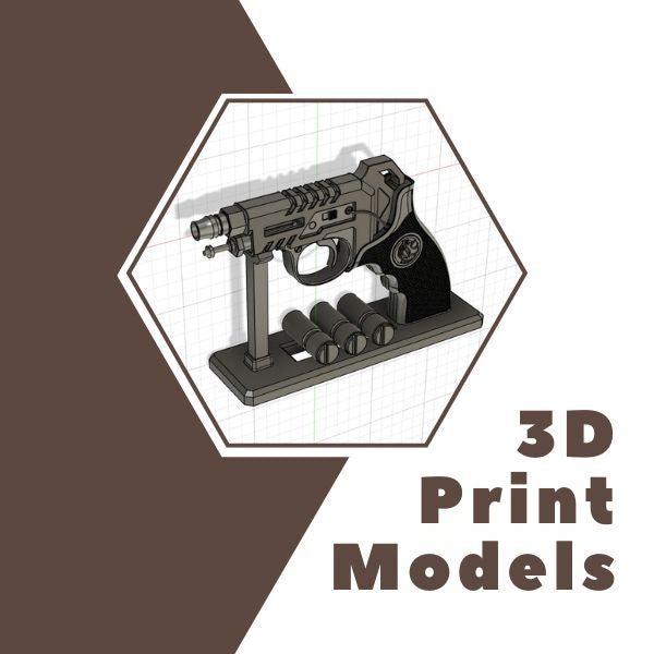 Cosplay STL Files & 3D Printable Prop Models