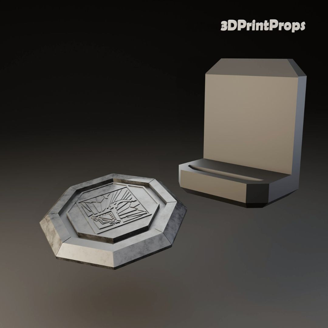 Expedition 33 Festival Token STL - Cosplay 3D Print File