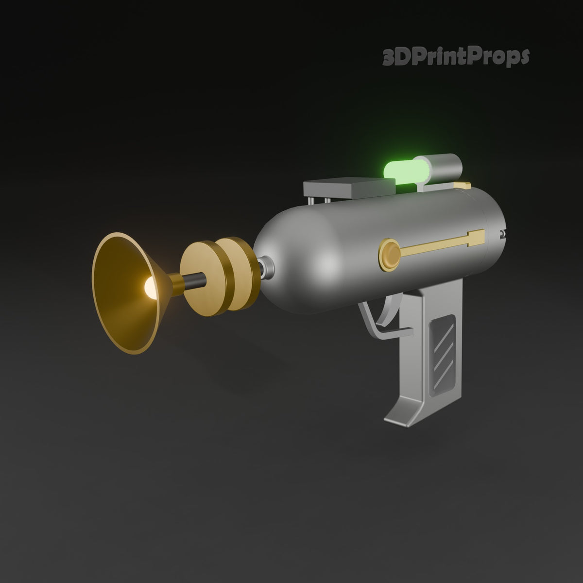 Rick Sanchez ray gun printable model