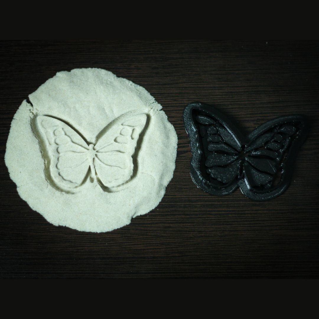 Butterfly Cookie Cutter | Spring Baking Supplies | 3D Printed Cookie Mold