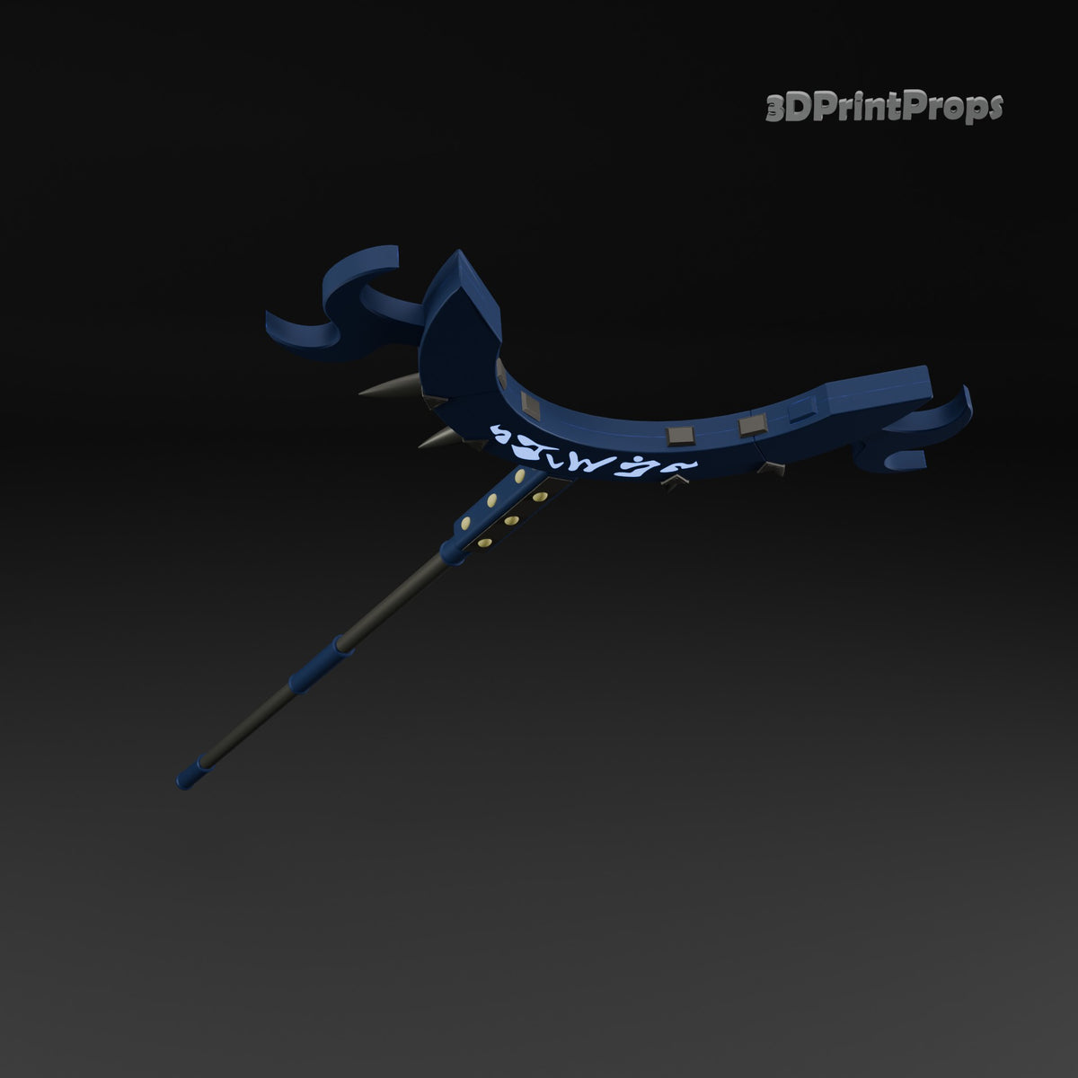 Full-length 70-inch Lovely Assistaff 3D model