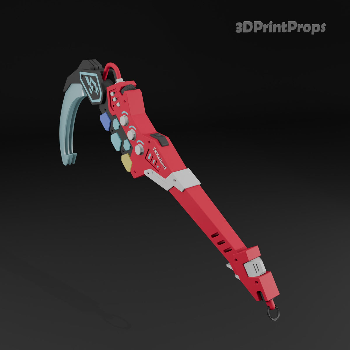 Mizuki's YoaSoba High-Tech Sickle | 3D Printable Prop Model