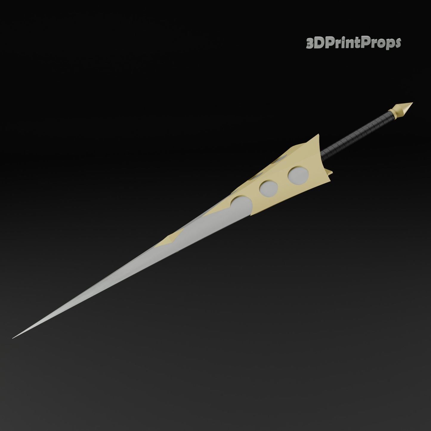 The Exiled Heavy Knight Sword Prop 3D Print STL File Model