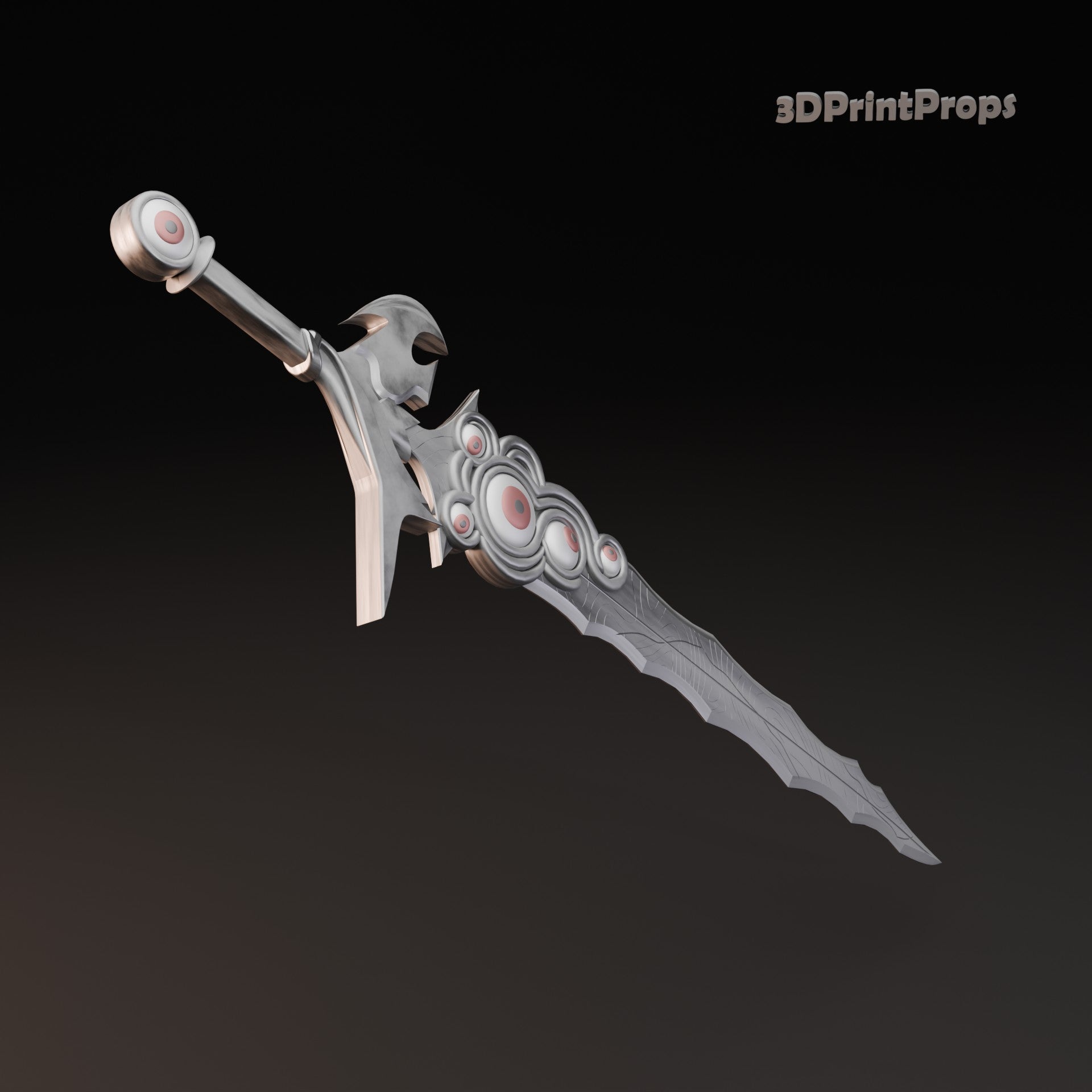 Clair Obscur Expedition 33 Contorso Sword Prop 3D Print STL File