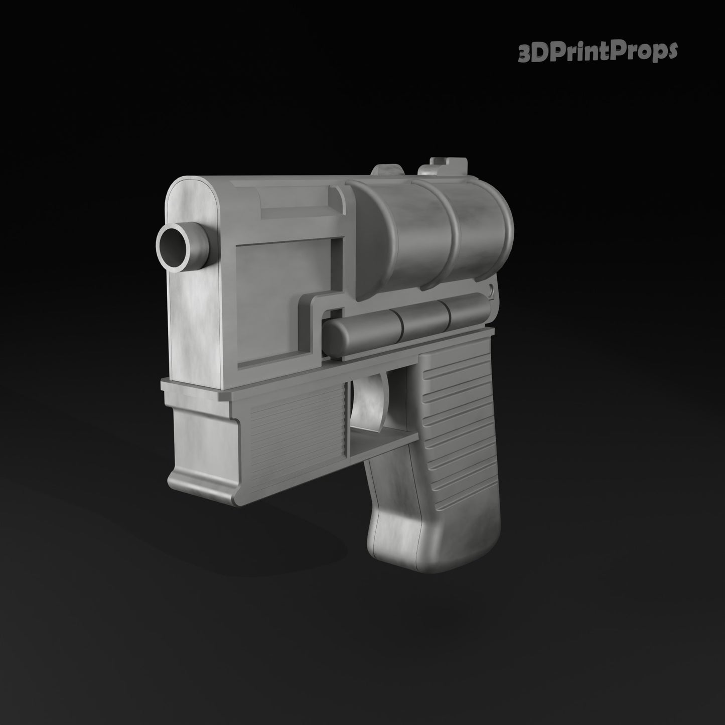 Star Wars Legends Mara Jade Blaster Pistol Prop 3D Print STL File