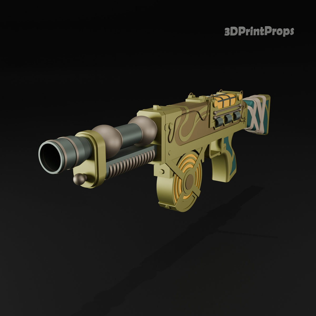 Outer Worlds 2 inspired rifle cosplay prop