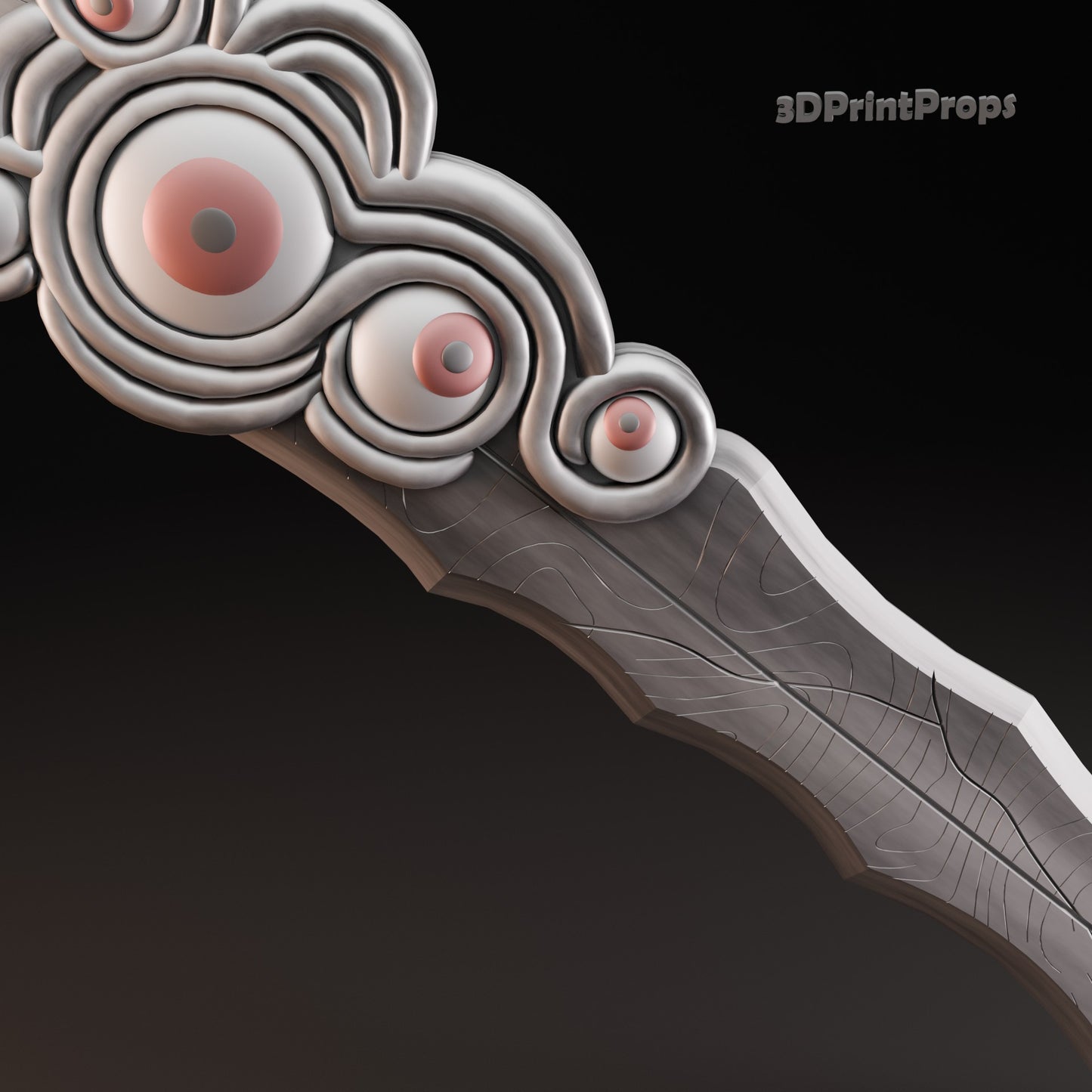 Clair Obscur Expedition 33 Contorso Sword Prop 3D Print STL File