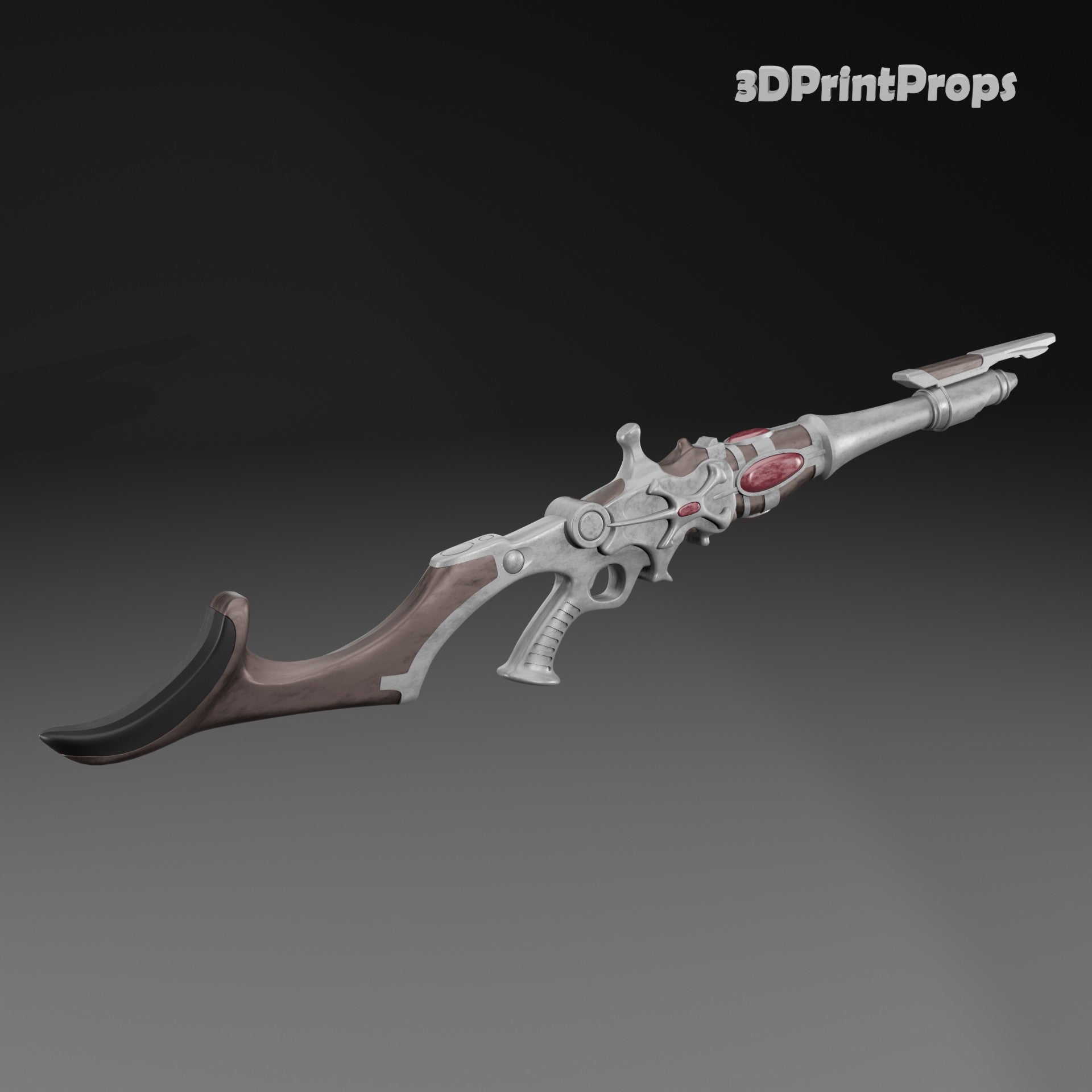 Tion Medon HB-9 Rifle Prop 3D Print STL File Model Star Wars Revenge of the Sith