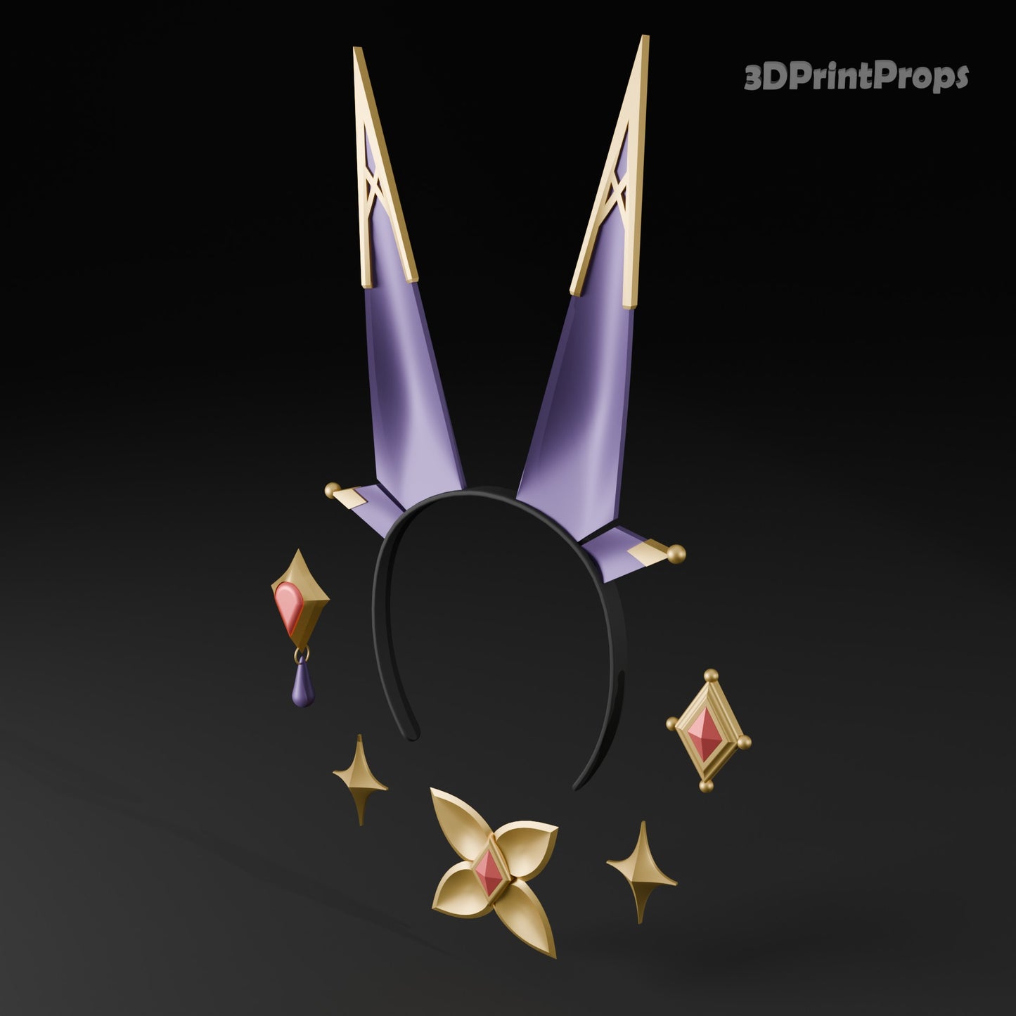 Solo Leveling ARISE Lee Bora Cosplay Accessories Bundle 3D Print STL File