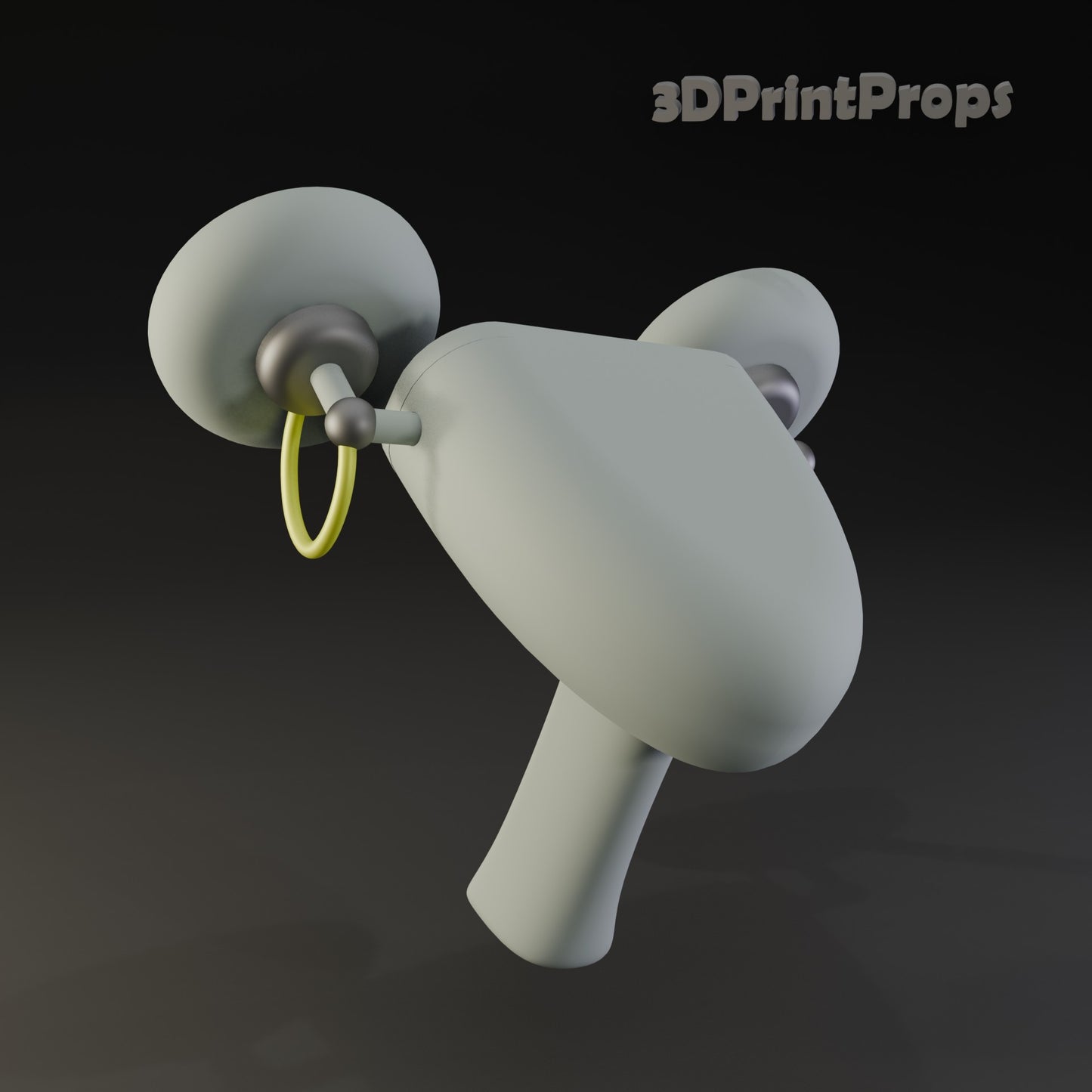 Rick and Morty Mindblower Gun Prop 3D Print STL File Model