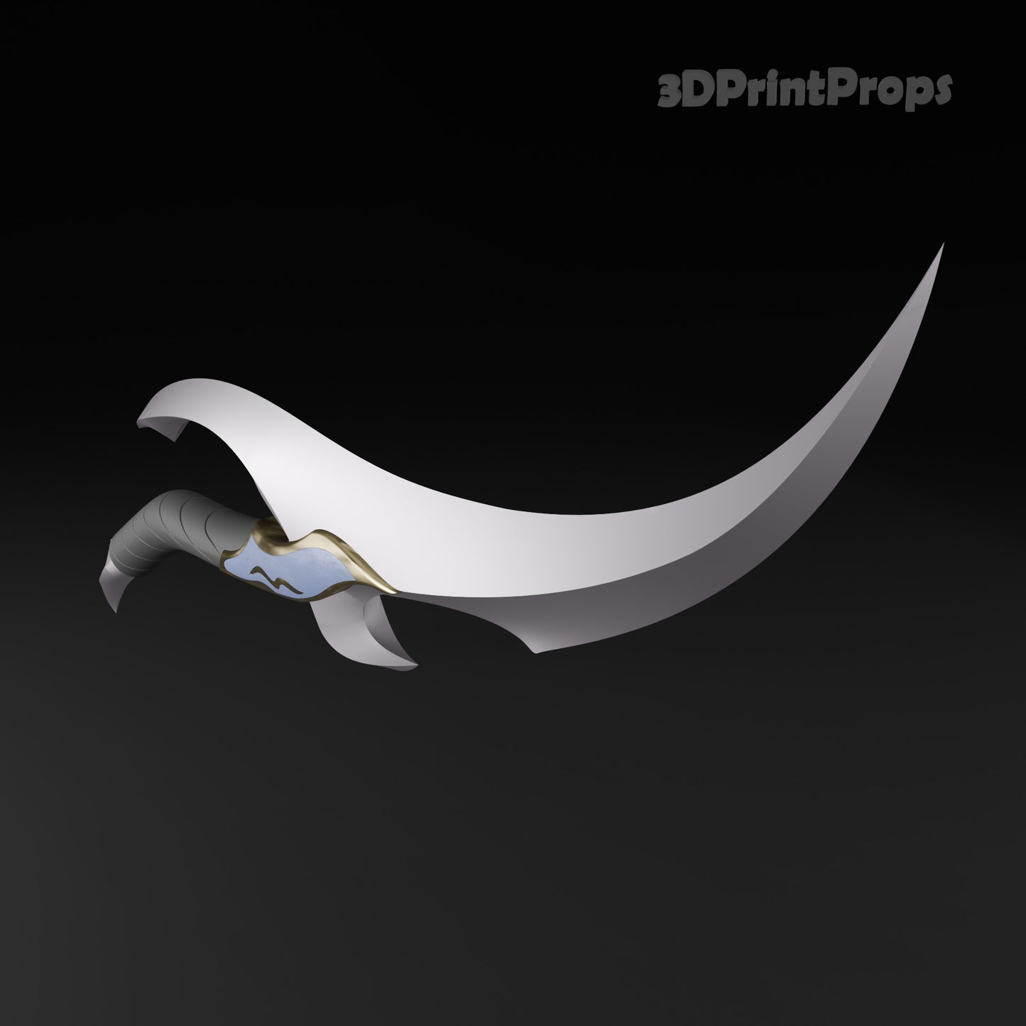 Solo Leveling Baruka's Dagger Prop 3D Print STL File Model
