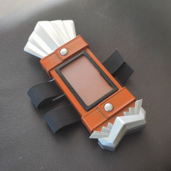 Shaman King Oracle Bell prop replica wearable anime wrist device