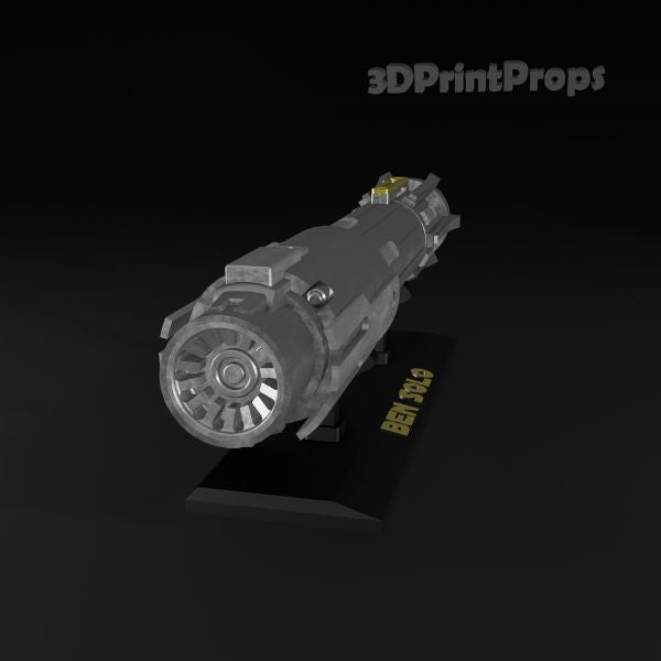Ben Solo Lightsaber Prop 3D Print STL File Model Star Wars