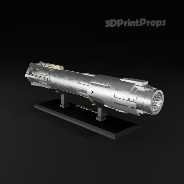 Ben Solo Lightsaber Prop 3D Print STL File Model Star Wars