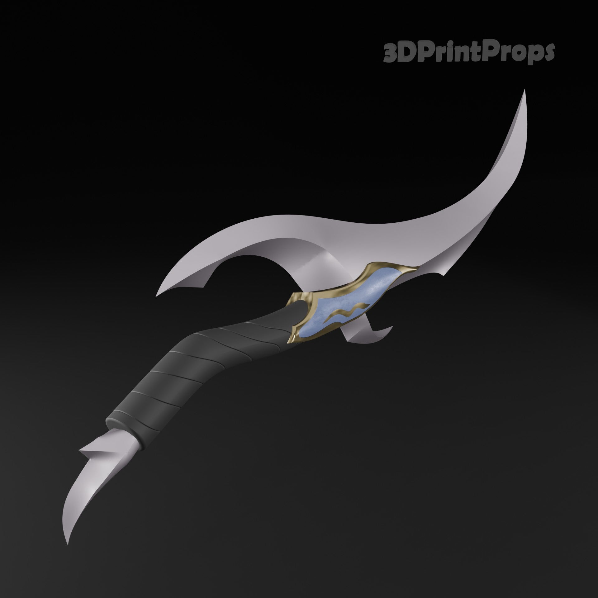 Solo Leveling Baruka's Dagger Prop 3D Print STL File Model
