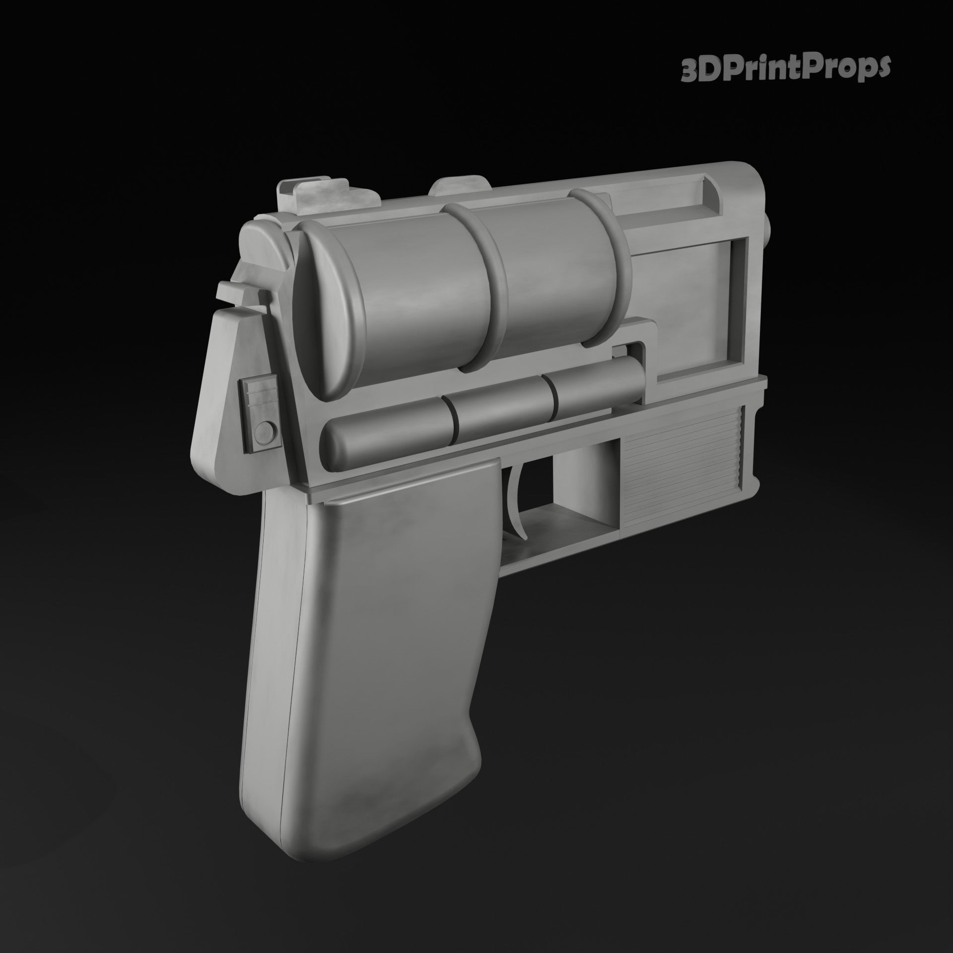 Star Wars Legends Mara Jade Blaster Pistol Prop 3D Print STL File