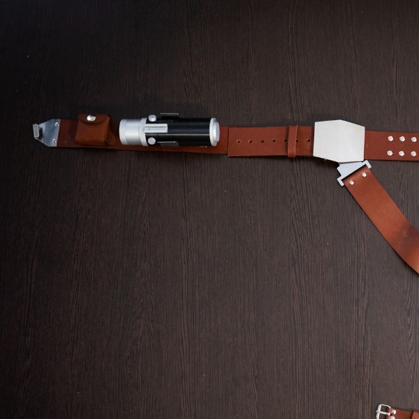 Han Solo DL-44 holster leather pattern PDF SVG DXF template