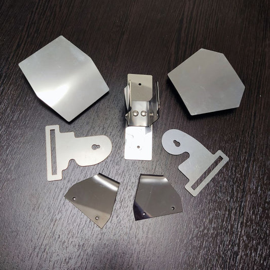 Han Solo belt metal parts kit with stainless steel buckles and hooks