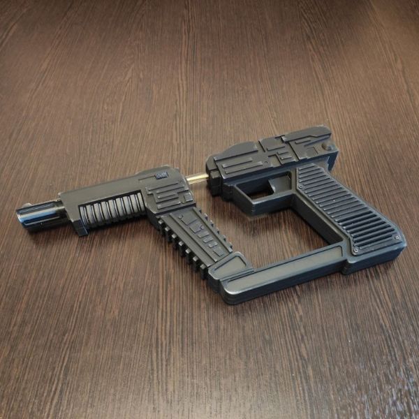 V TV Series Laser Pistol replica side view