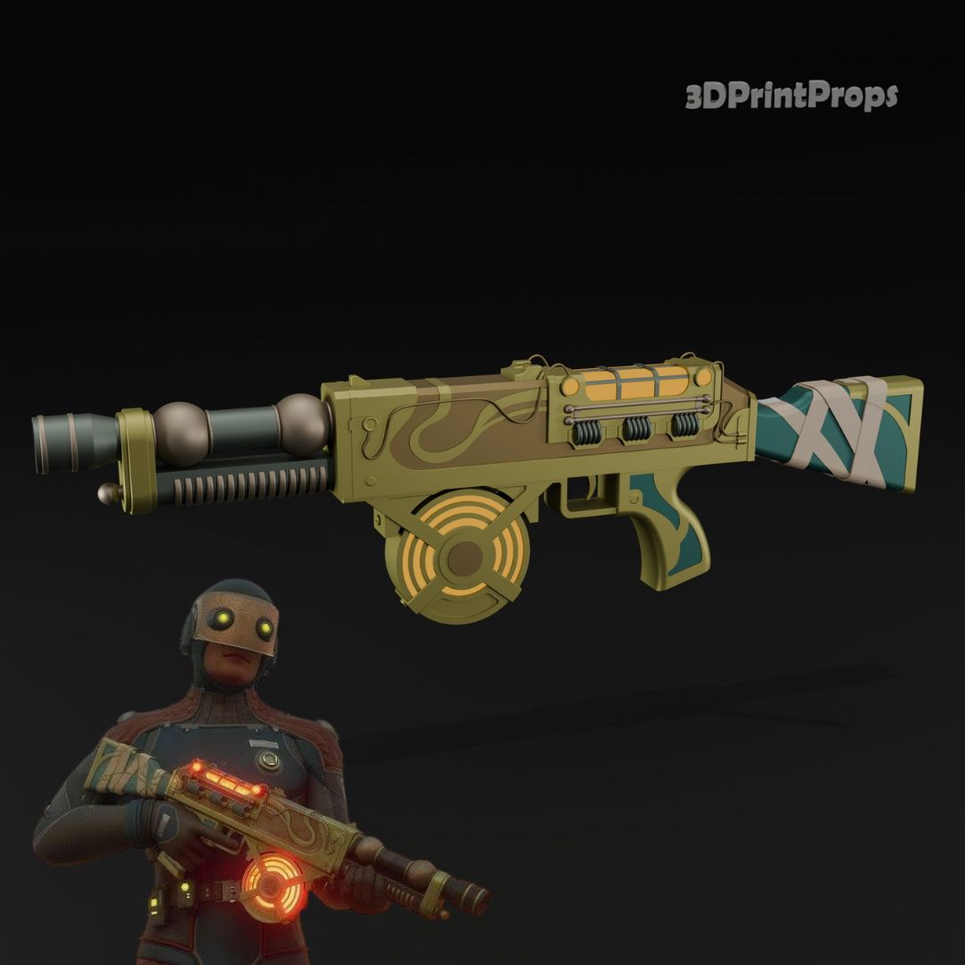 The Outer Worlds 2 rifle 3D print model