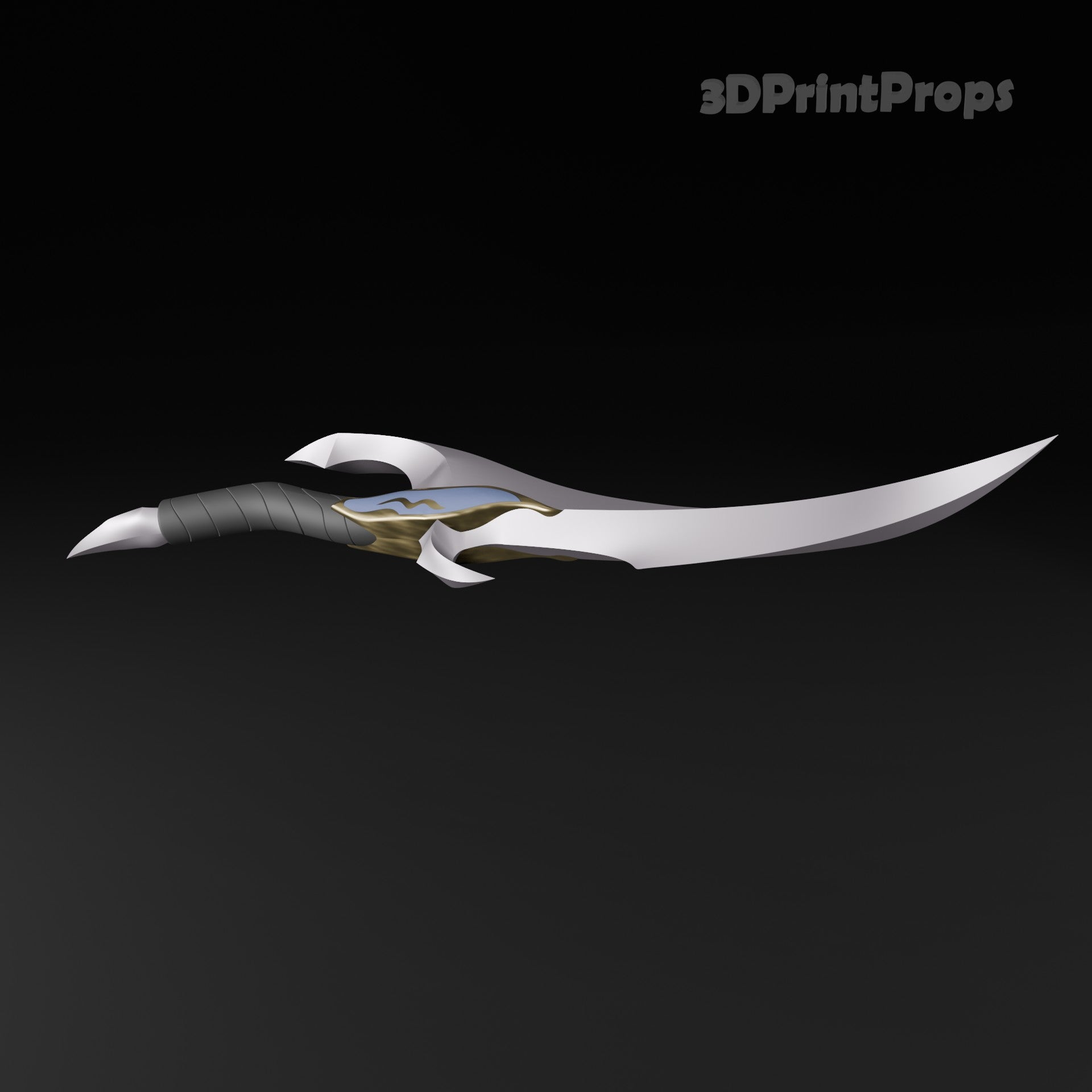 Solo Leveling Baruka's Dagger Prop 3D Print STL File Model