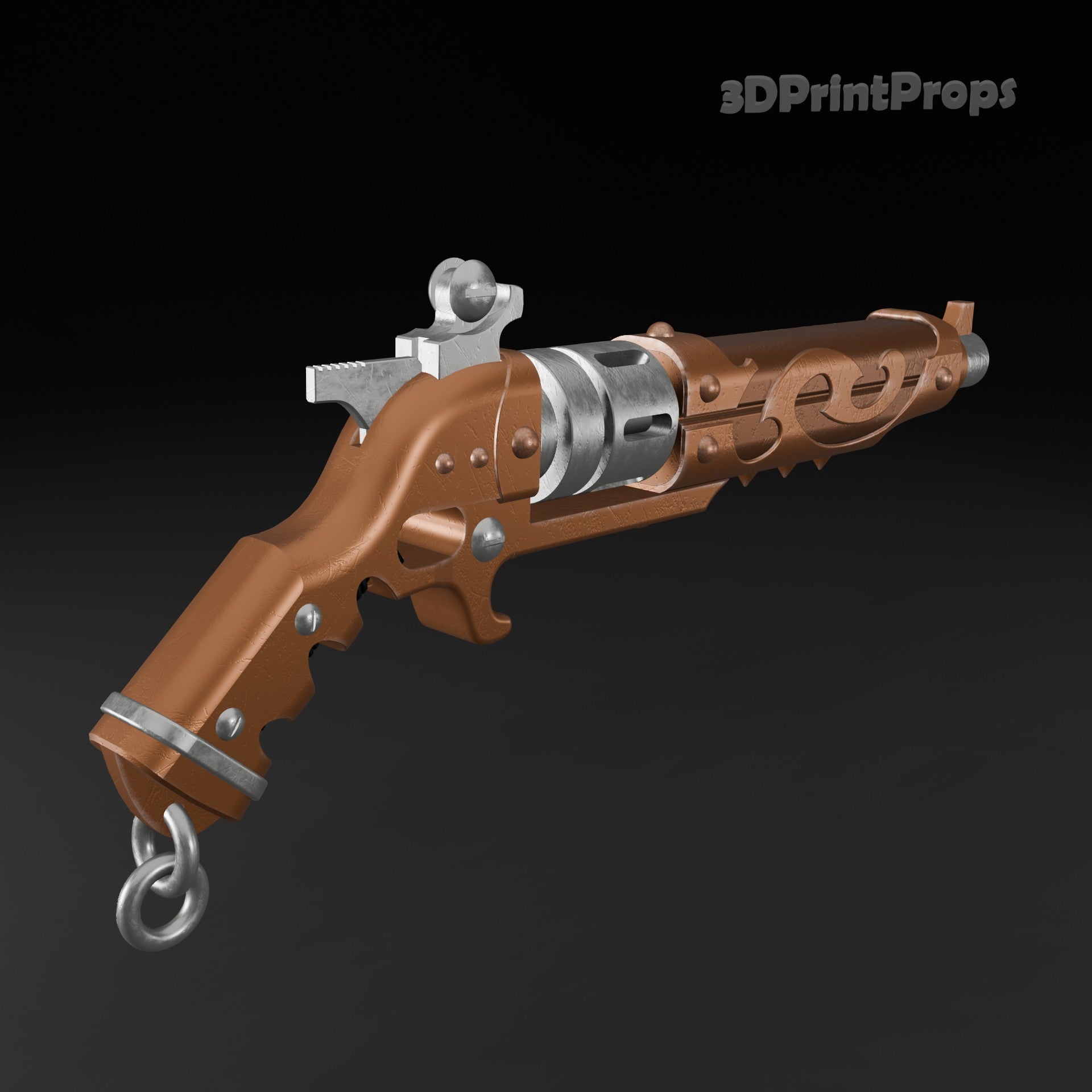 Adeptus Mechanicus Phosphor Serpenta Pistol Prop 3D Print STL File