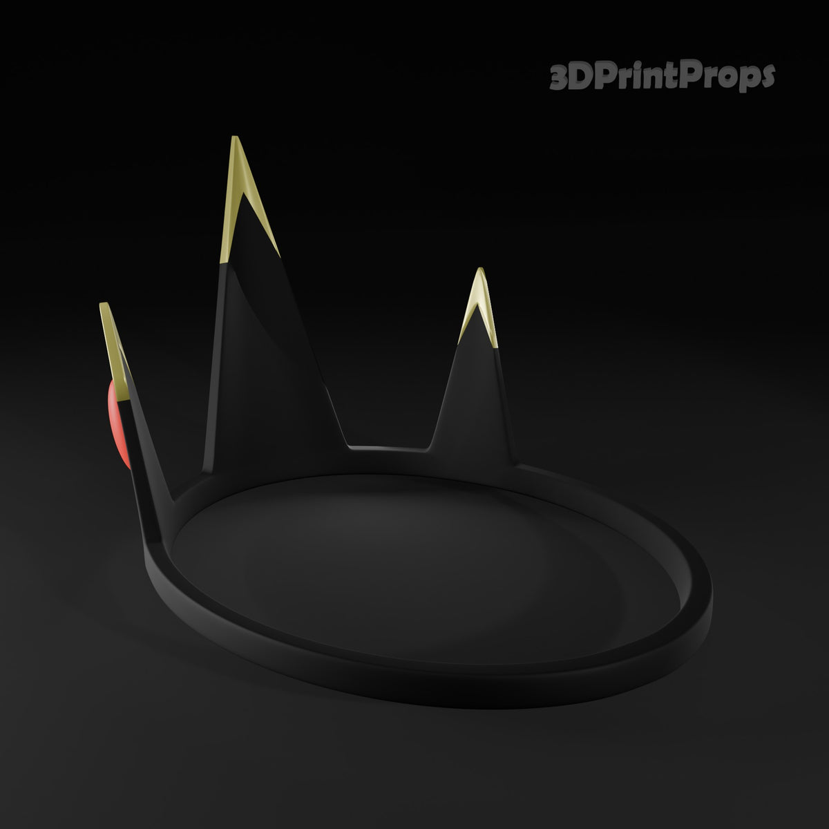 Hazbin Hotel crown STL model for FDM printing