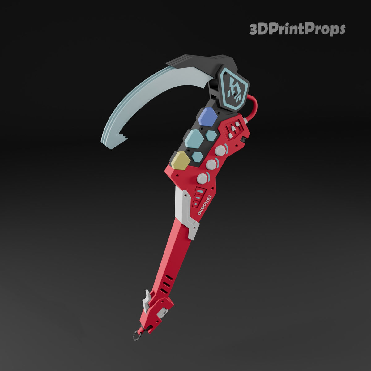 Mizuki's YoaSoba High-Tech Sickle | 3D Printable Prop Model