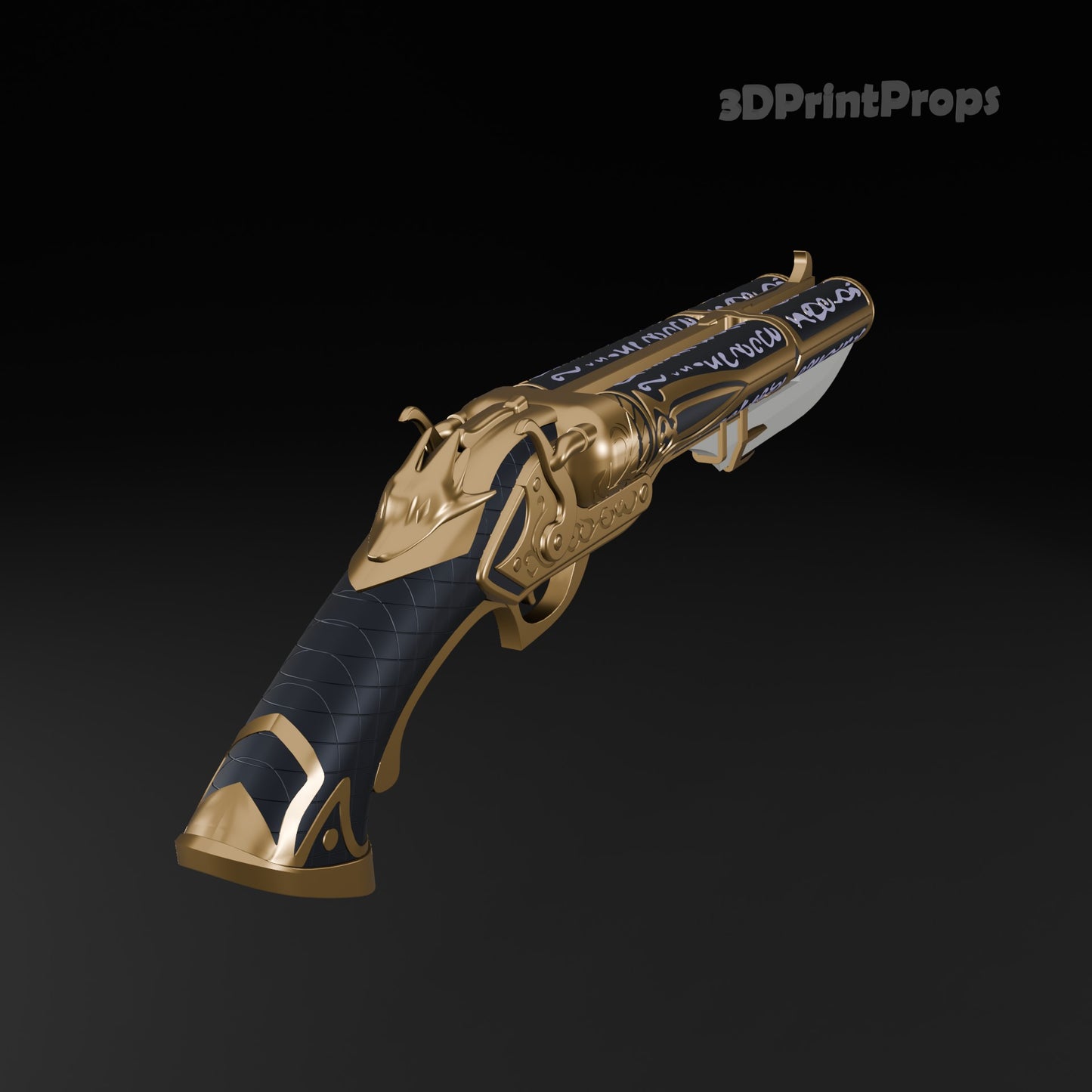 Solo Leveling Arise The Huntsman SSR Weapon Prop 3D Print STL File