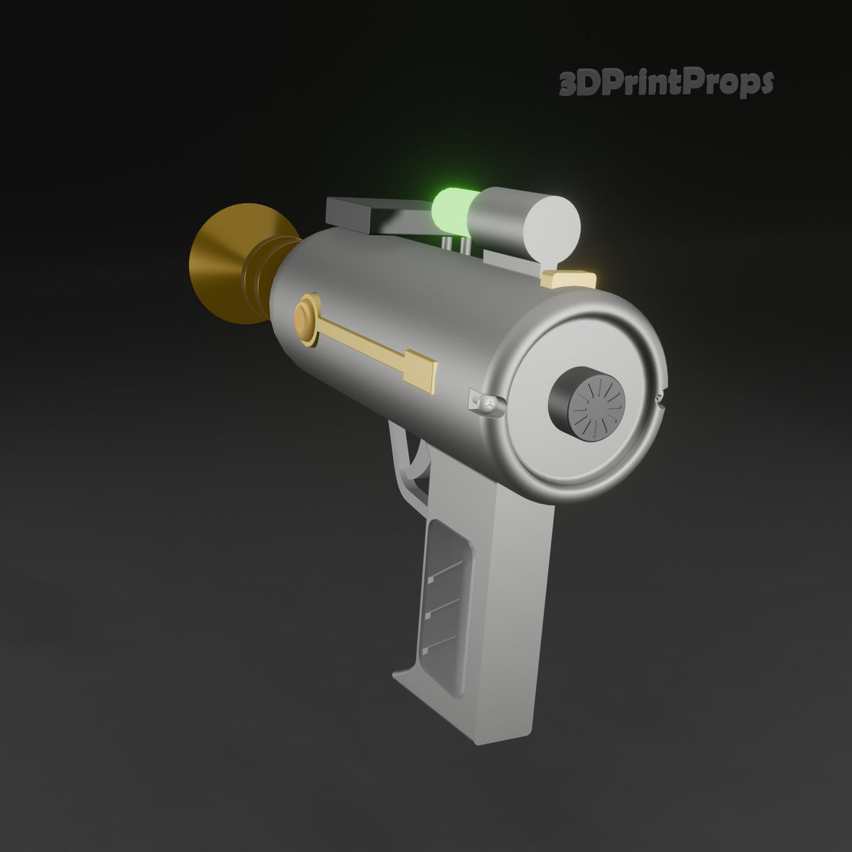Rick and Morty laser gun cosplay prop