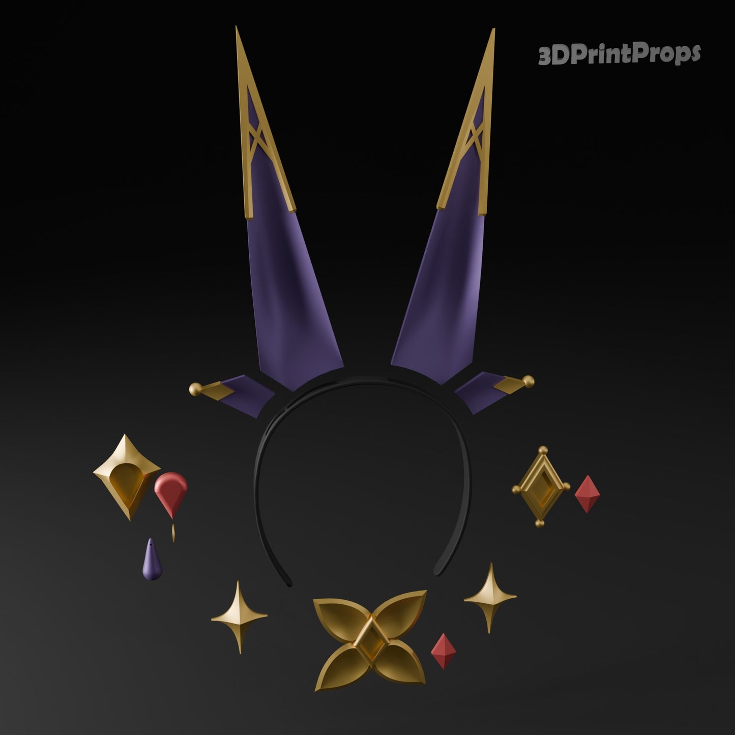 Solo Leveling ARISE Lee Bora Cosplay Accessories Bundle 3D Print STL File