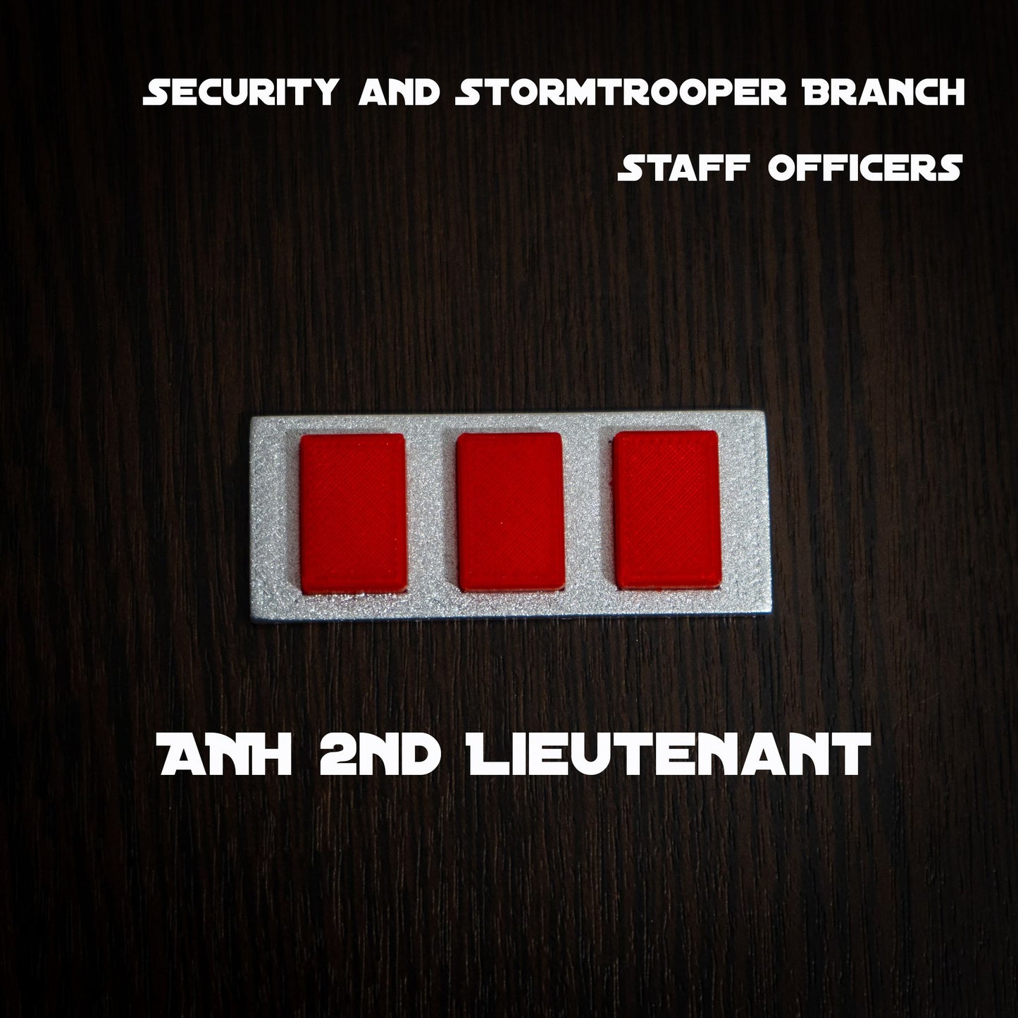 Rank badge Security and Stormtrooper Branch\ Staff Officers 