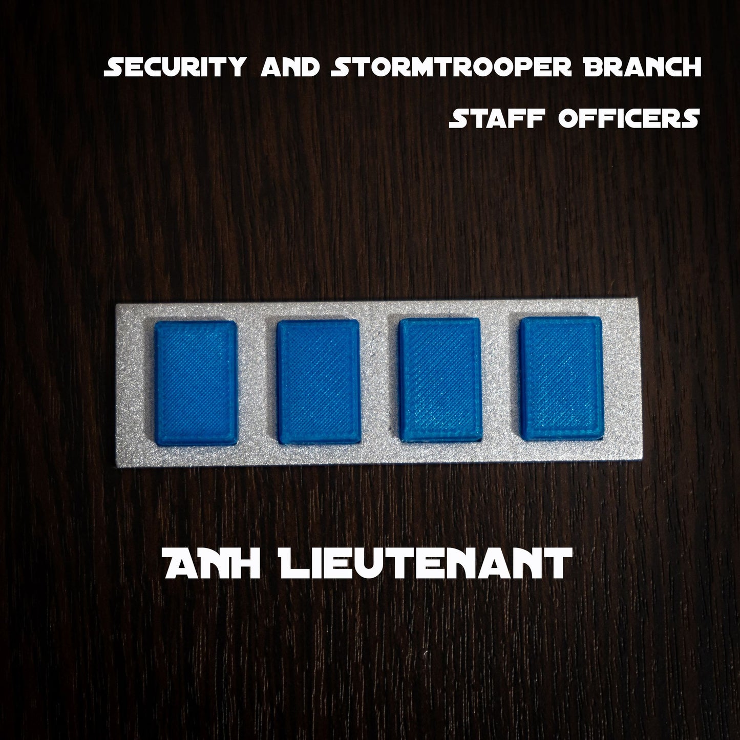 Rank badge Security and Stormtrooper Branch\ Staff Officers  ANH Lieutenant