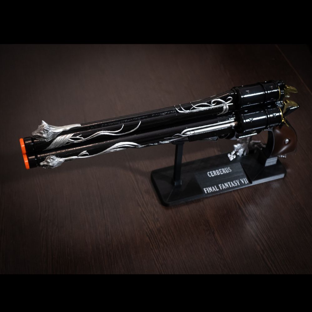 Cerberus Revolver 20-inch replica from Final Fantasy VII Vincent Valentine