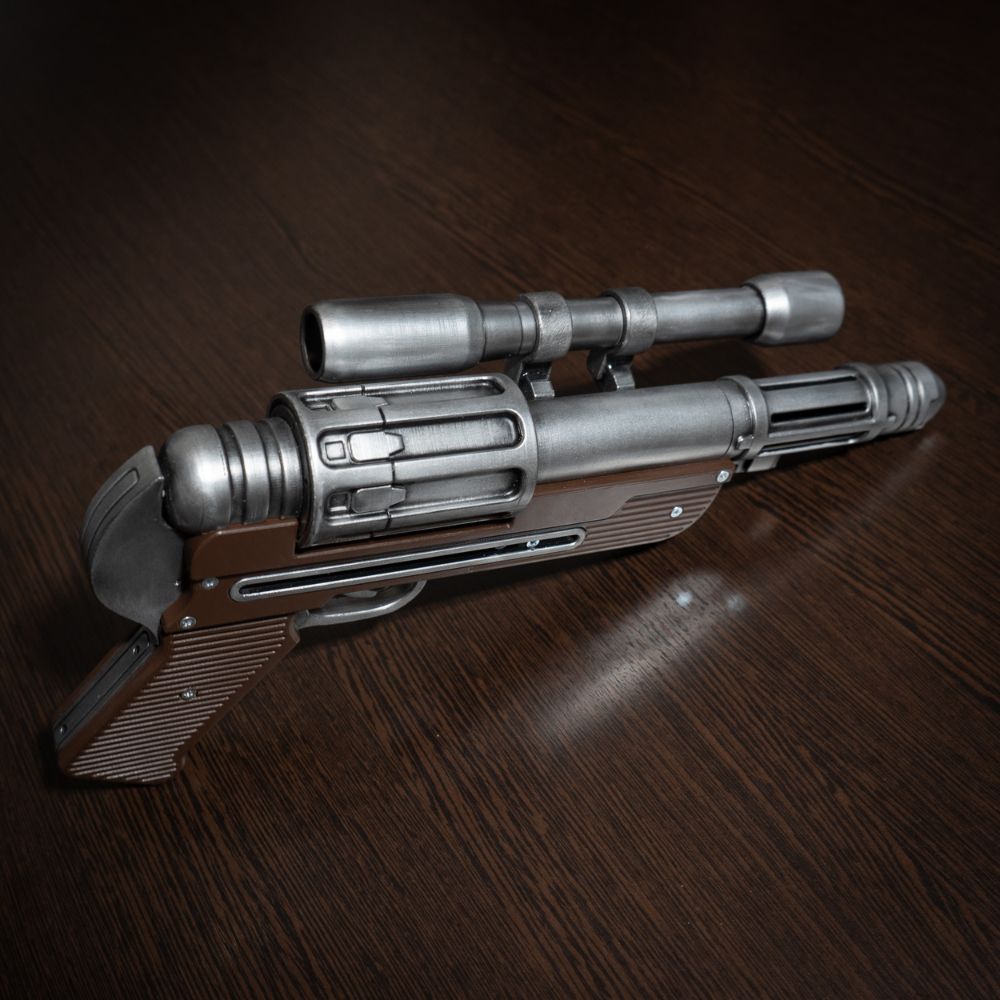 DT-29 Heavy Blaster Pistol Star Wars replica cosplay prop with hand-painted finish and customizable options