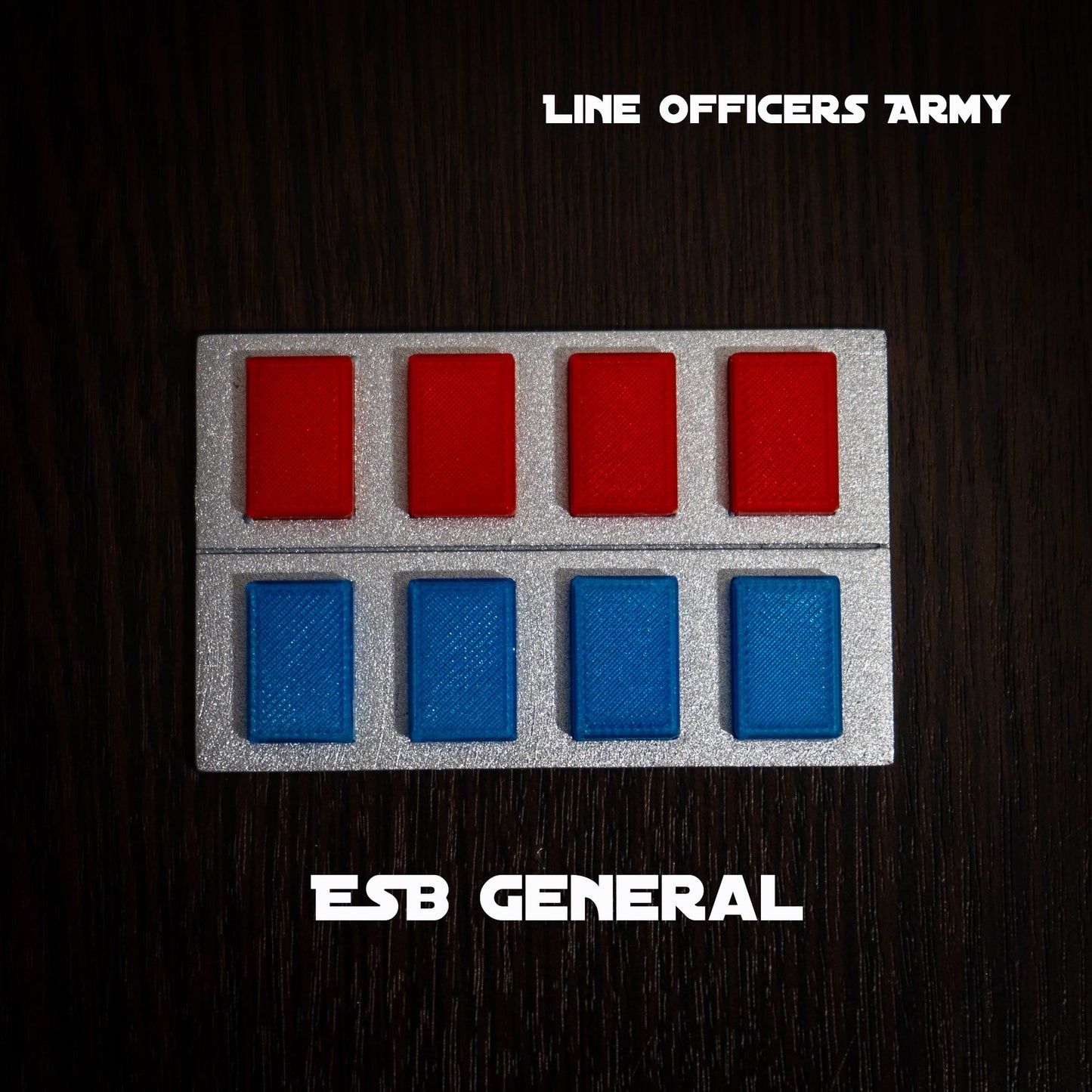 ESB style General rank badge for Star Wars Empire Strikes Back costume