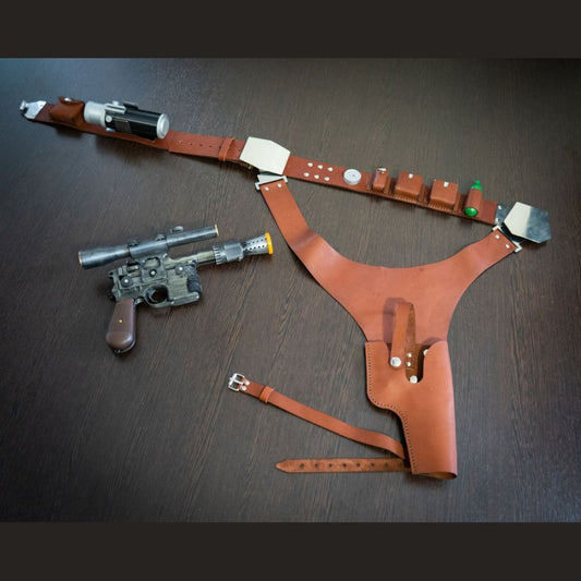 Han Solo blaster belt with holster