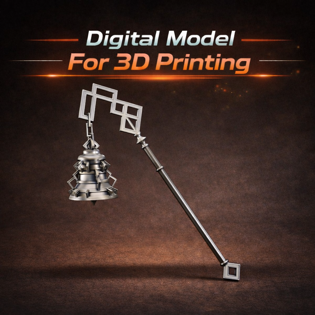 Clair Obscur Expedition 33 Grandaro Weapon Prop 3D Print STL File