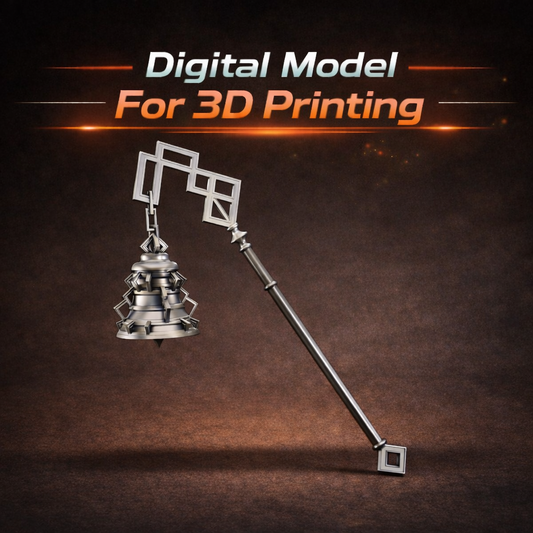 Clair Obscur Expedition 33 Grandaro Weapon Prop 3D Print STL File