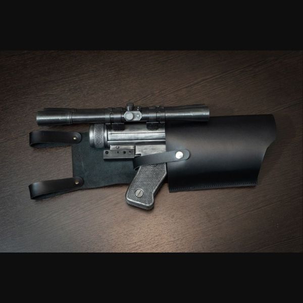 Imperial Officer costume leather holster DIY pattern guide
