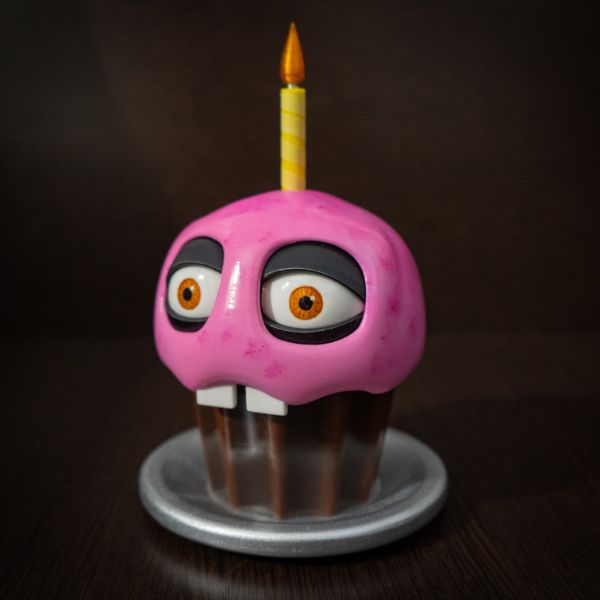 Mr Cupcake Five Nights at Freddy’s realistic prop close up details