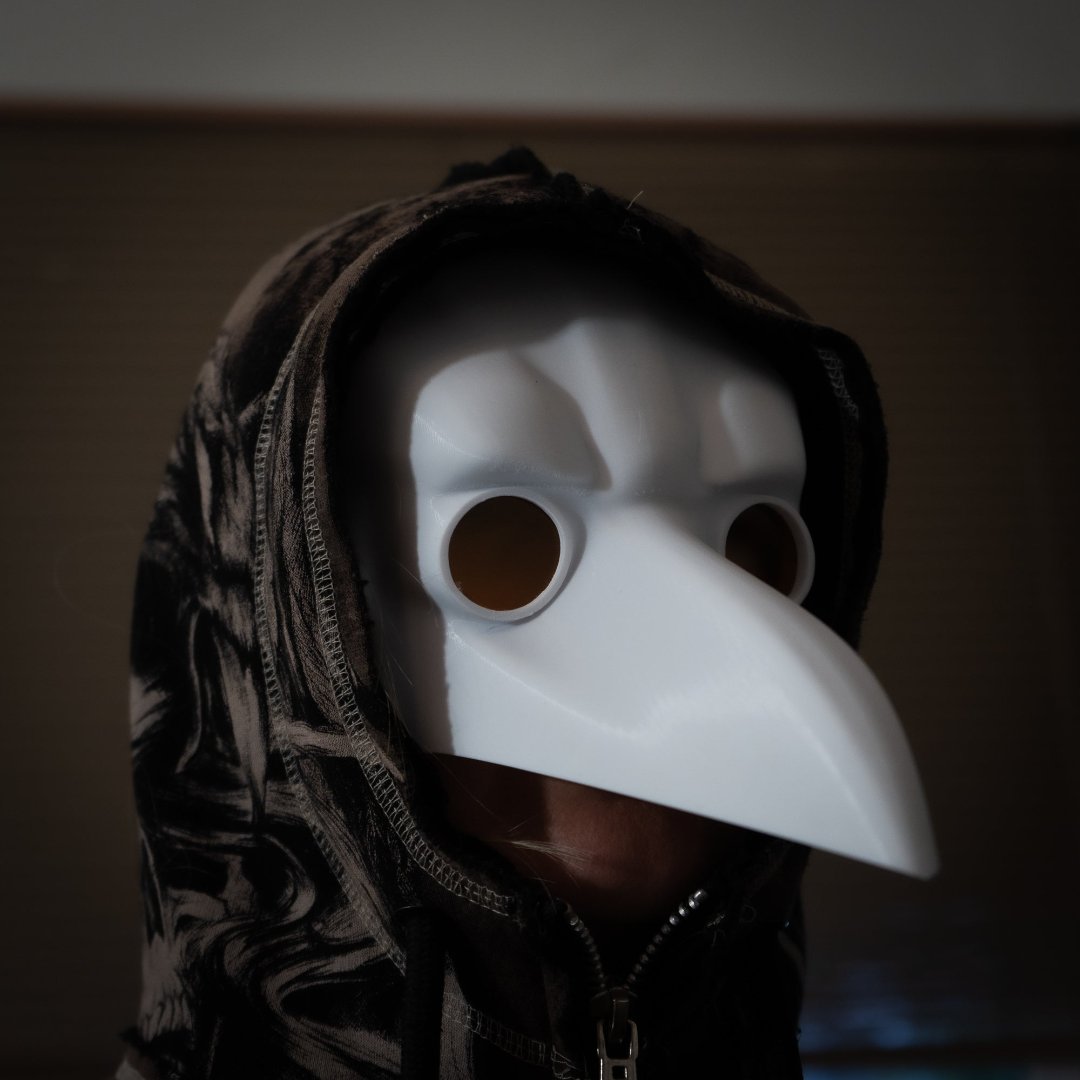 Plague Doctor Mask Inspired by Major Grom Comics – 3DPrintProps