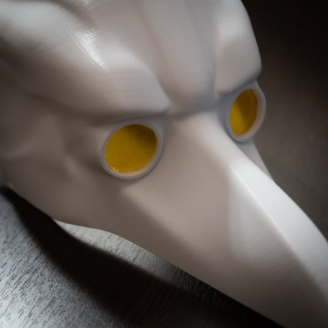 Plague Doctor Mask Inspired by Major Grom Comics – 3DPrintProps